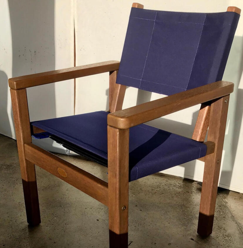 Blue Devon Chair